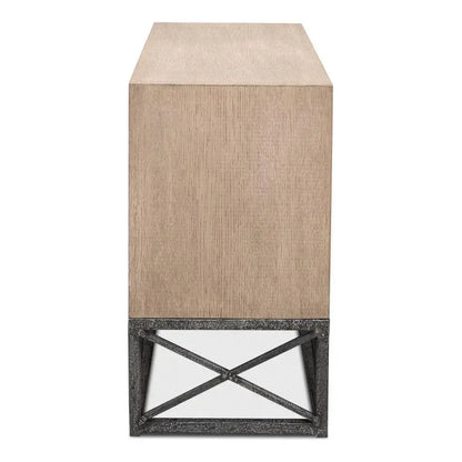 Blyth Chest of Two Drawers on Frame - LOOMLAN - Sarreid - Chests