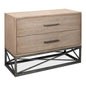 Blyth Chest of Two Drawers on Frame - LOOMLAN - Sarreid - Chests