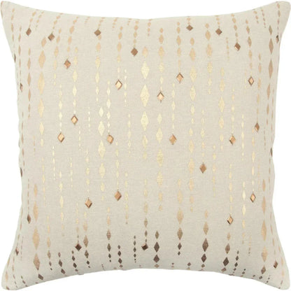 Boa Golden Throw Pillow With Down Insert - LOOMLAN - LOOMLAN - Throw Pillows