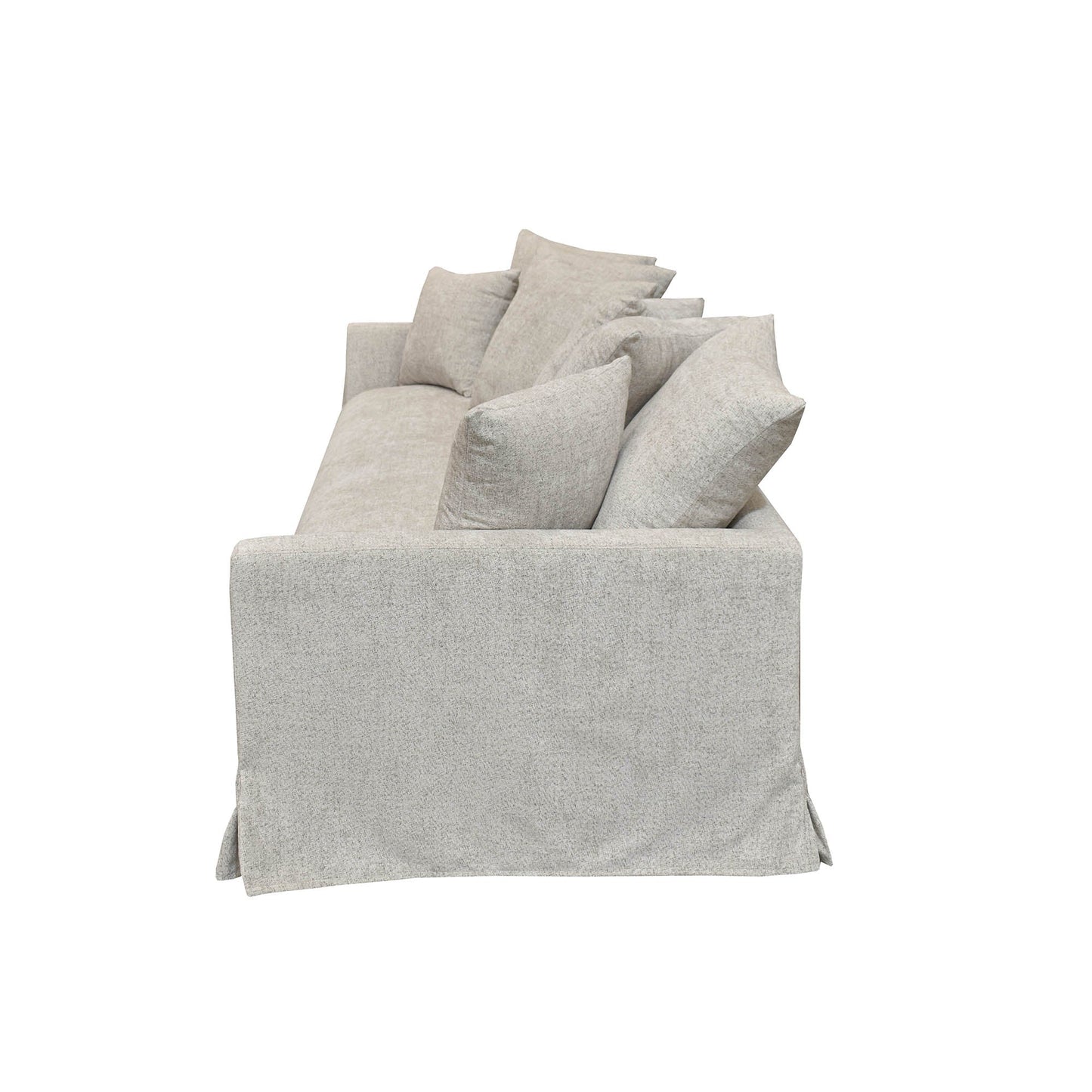 Boardwalk Light Grey Fabric Sofa