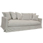 Boardwalk Light Grey Fabric Sofa