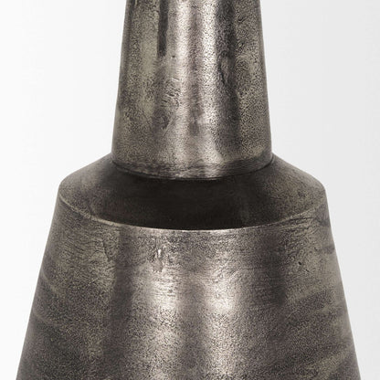 Bobbi Cast Aluminum Round Accent Table