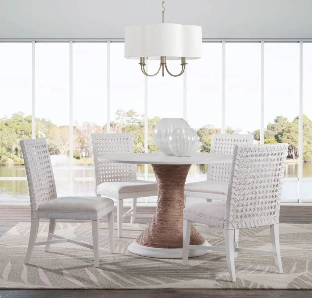 Boca Grande Abaca 5-Piece Dining Set-Dining Table Sets-Panama Jack-LOOMLAN