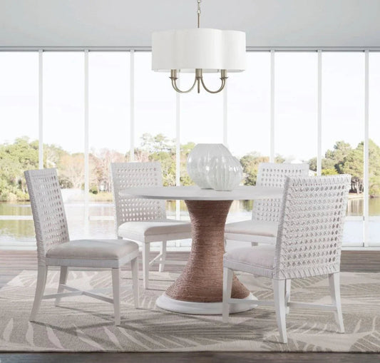 Boca Grande Abaca 5-Piece Dining Set-Dining Table Sets-Panama Jack-LOOMLAN