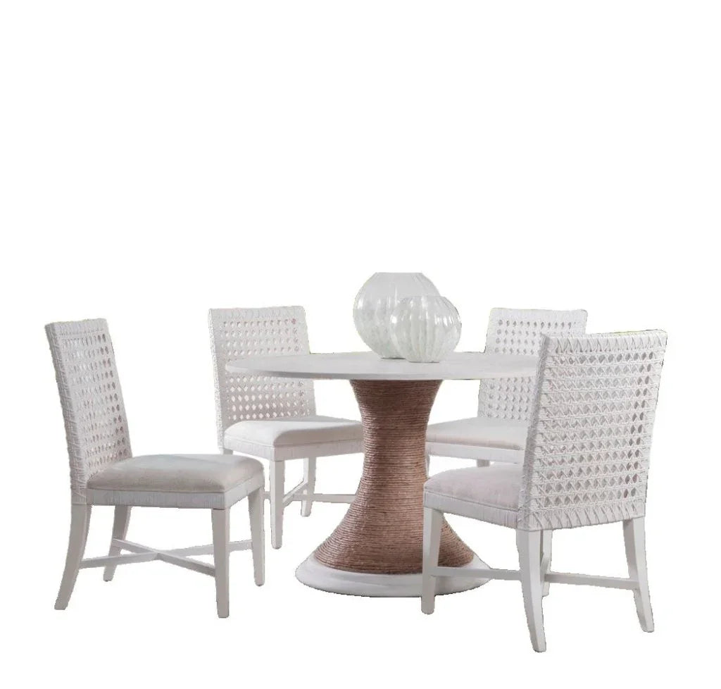 Boca Grande Abaca 5-Piece Dining Set-Dining Table Sets-Panama Jack-LOOMLAN