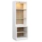 Boca Grande Low Bookcase with Hutch
