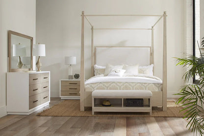 Boca Grande Solid Wooden Canopy Bed