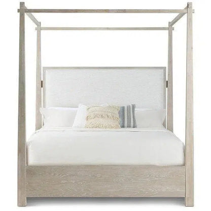 Solid Wood Boca Grande King Canopy Bed - LOOMLAN - Panama Jack - Beds