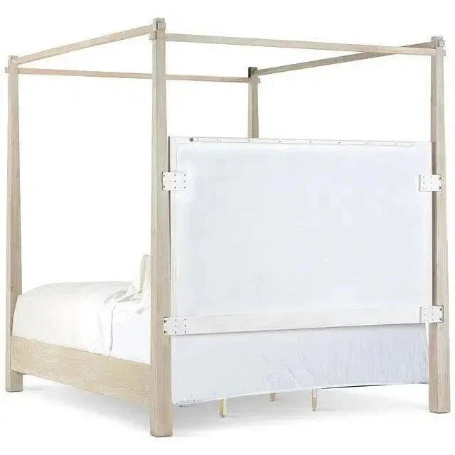 Solid Wood Boca Grande King Canopy Bed - LOOMLAN - Panama Jack - Beds