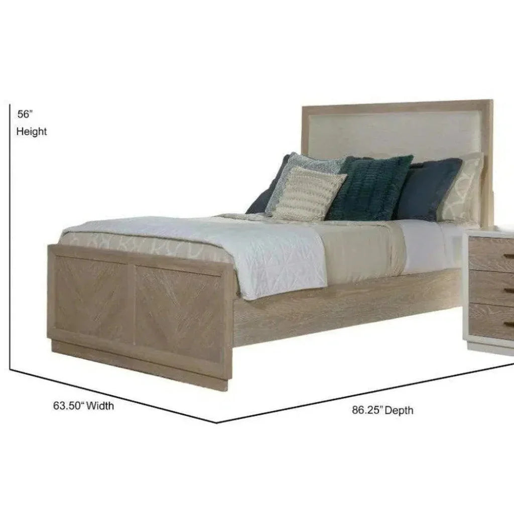 Solid Wood Boca Grande Queen Panel Bed - LOOMLAN - Panama Jack - Beds