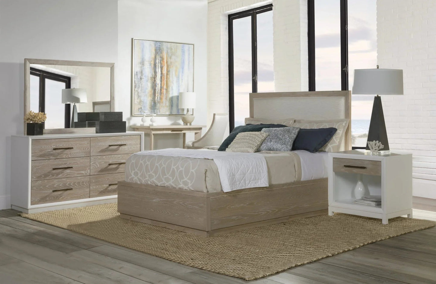 Boca Grande Solid Wooden Panel Bed