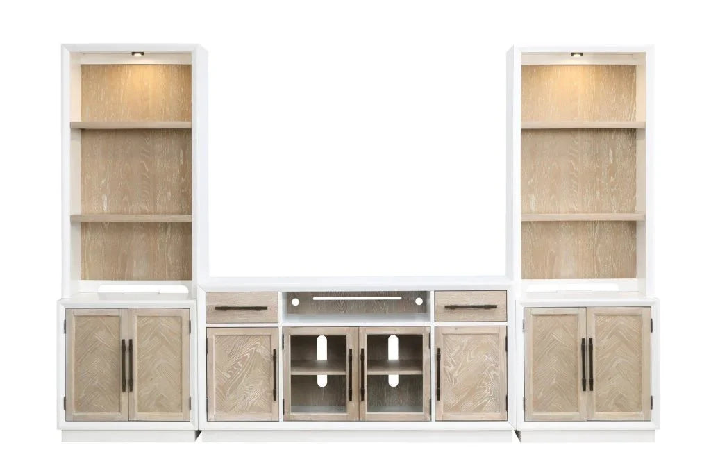 Boca Grande Two Door Wood Chest with USB - LOOMLAN - Panama Jack - Chests