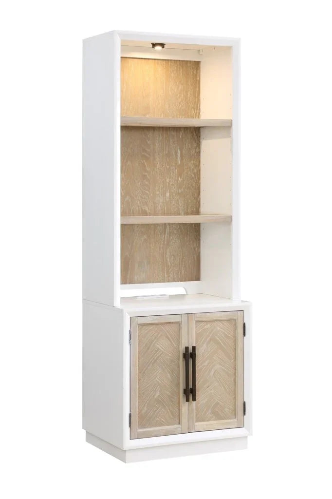 Boca Grande Two Door Wood Chest with USB - LOOMLAN - Panama Jack - Chests