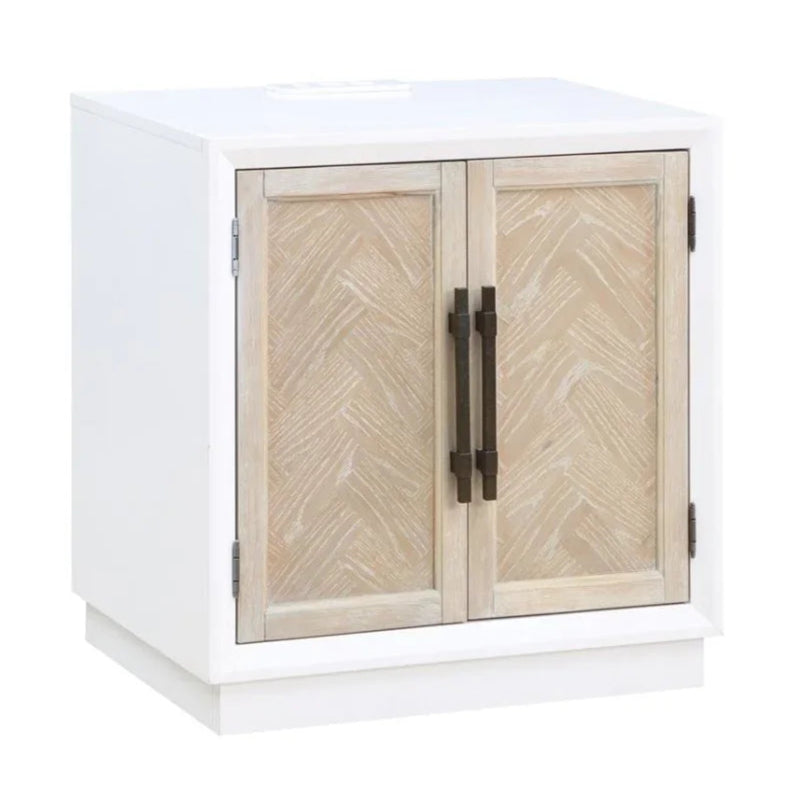 Boca Grande Two Door Wood Chest with USB - LOOMLAN - Panama Jack - Chests