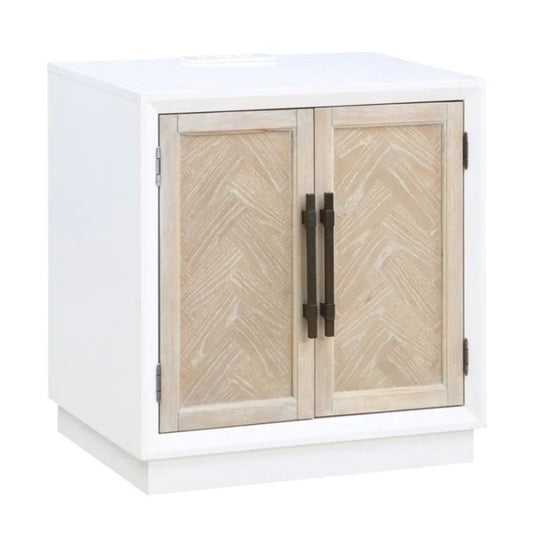 Boca Grande Two Door Wood Chest with USB - LOOMLAN - Panama Jack - Chests