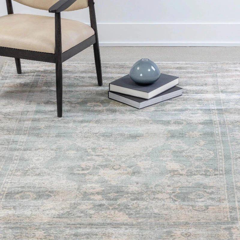 Boca Hand - Loomed Viscose Grey Rug - LOOMLAN - SUNPAN - Area Rugs