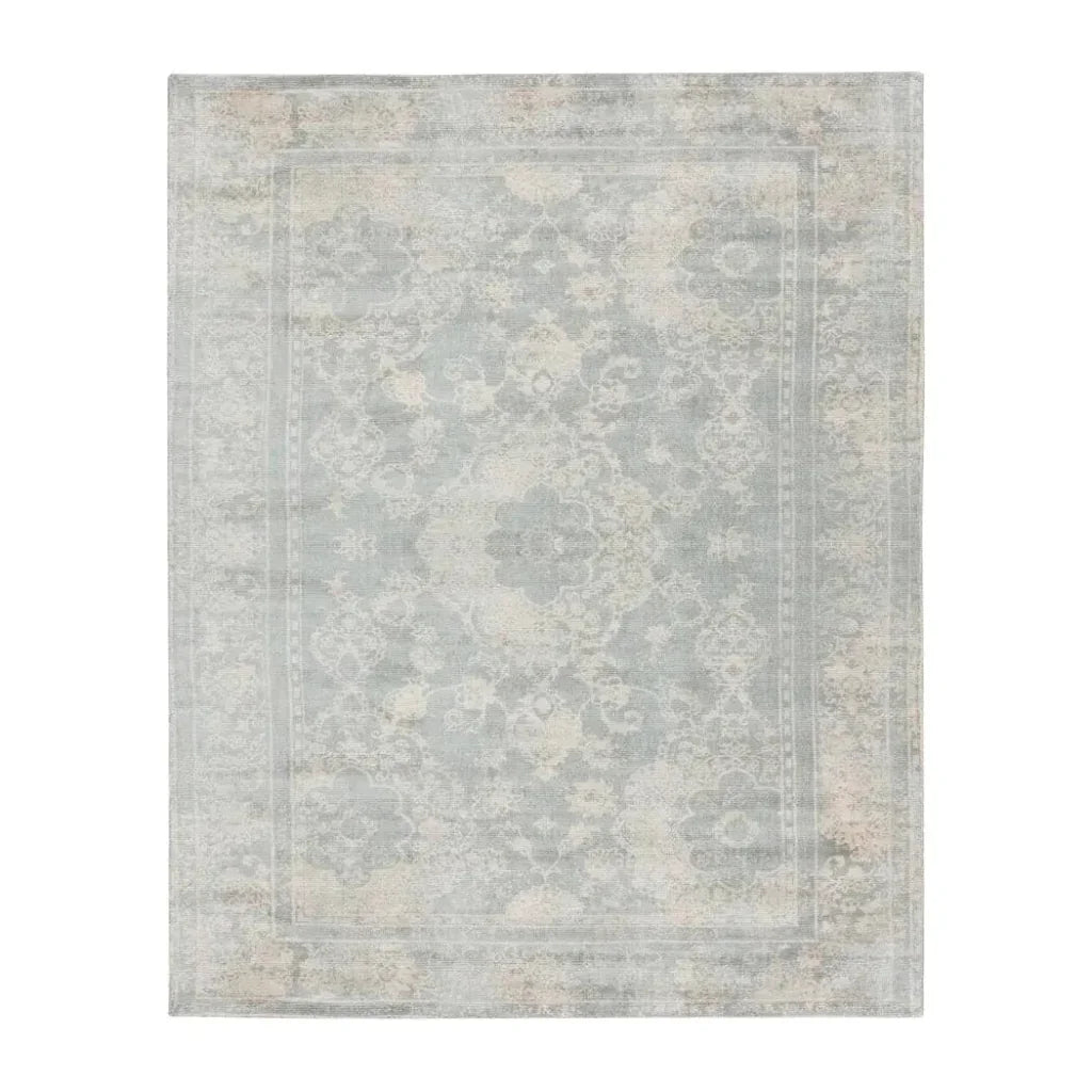 Boca Hand - Loomed Viscose Grey Rug - LOOMLAN - SUNPAN - Area Rugs
