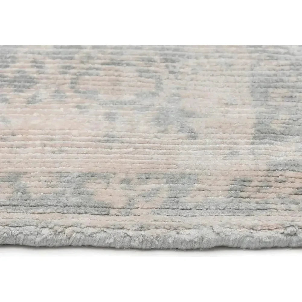 Boca Hand - Loomed Viscose Grey Rug - LOOMLAN - SUNPAN - Area Rugs