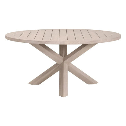 Boca Outdoor Round Dining Table-Outdoor Dining Tables-Essentials For Living-LOOMLAN