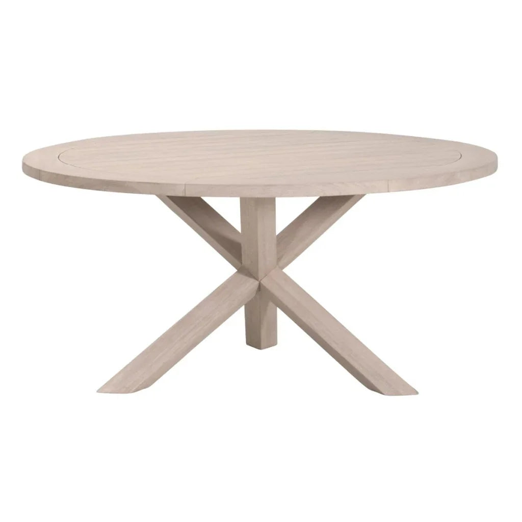 Boca Outdoor Round Dining Table-Outdoor Dining Tables-Essentials For Living-LOOMLAN