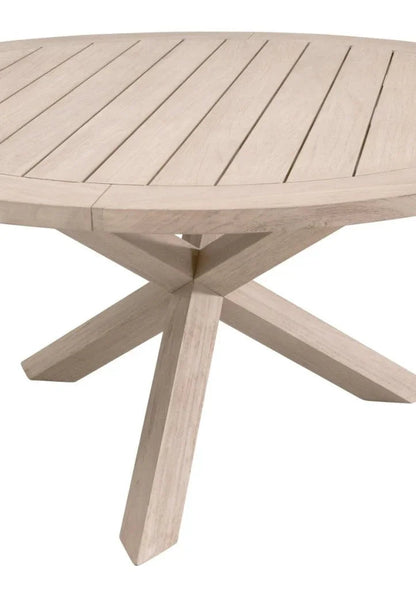Boca Outdoor Round Dining Table-Outdoor Dining Tables-Essentials For Living-LOOMLAN