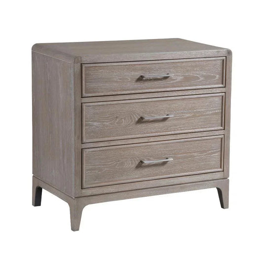 Bodhi 3 - drawer Nightstand with USB - LOOMLAN - Palmetto Home - Nightstands