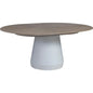 Bodhi Round Table with 18-inch Leaf-Dining Tables-Palmetto Home-LOOMLAN