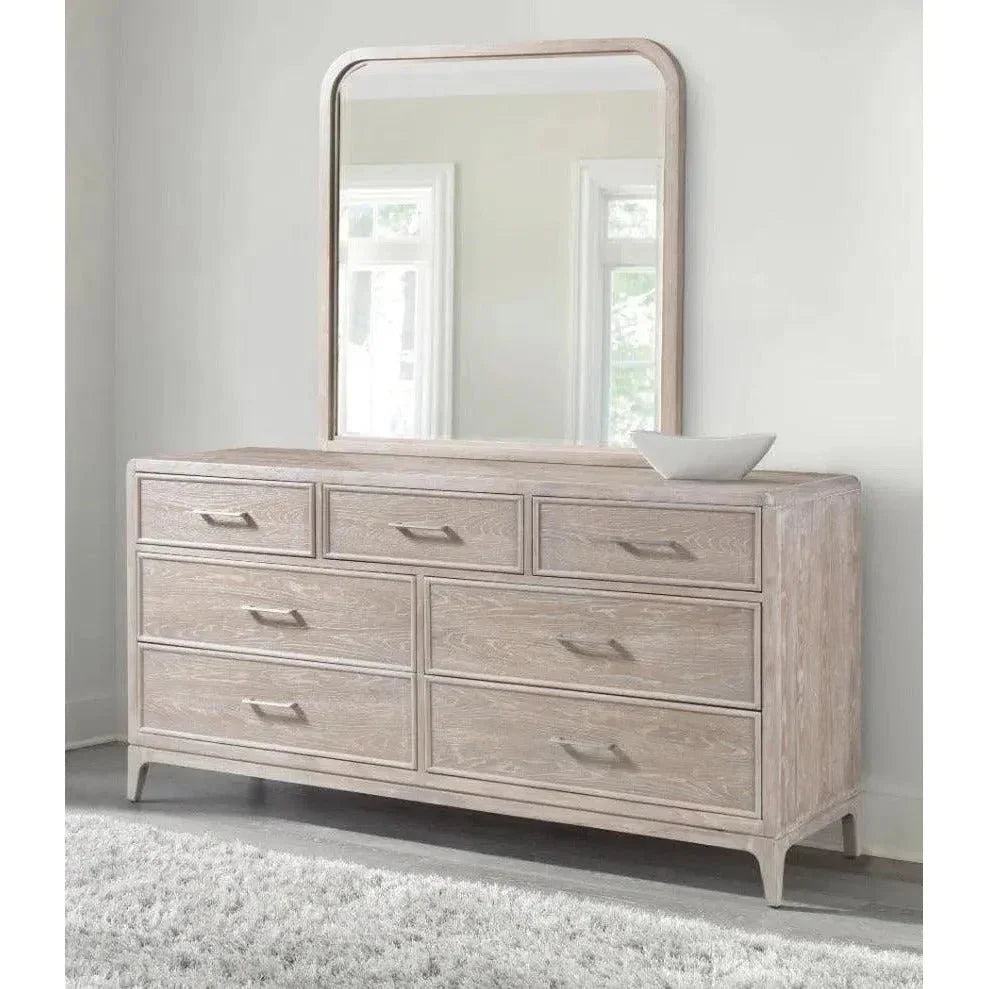 Bodhi 7 - Drawer Dresser and Mirror - LOOMLAN - Palmetto Home - Dressers