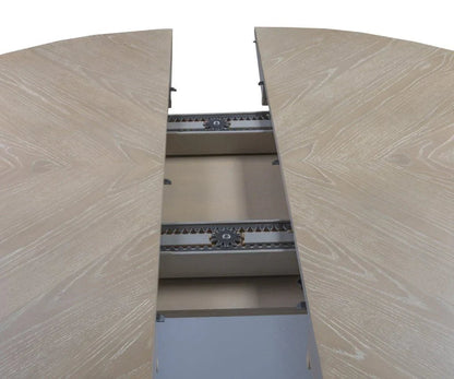 Bodhi 84-104 Extending Dining Table with MIXED Chairs 5PC-Dining Table Sets-Palmetto Home-LOOMLAN