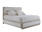 Bodhi Ivory Textured Performance Fabric Bed - LOOMLAN - Palmetto Home - Beds