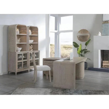 Bodhi Rotating Desk-Home Office Desks-Palmetto Home-LOOMLAN