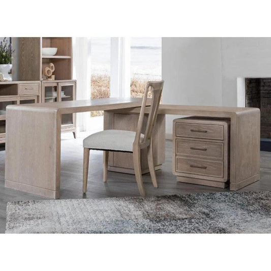 Bodhi Rotating Desk & Mobile File Cabinet 2-Piece Set-Home Office Desks-Palmetto Home-LOOMLAN