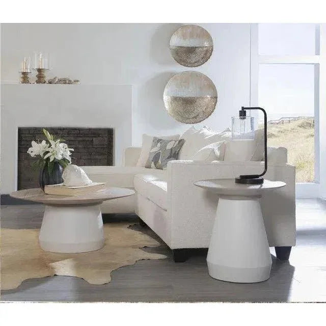 Bodhi Round End Table - LOOMLAN - Palmetto Home - Side Tables