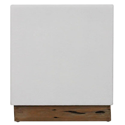 Bodhit Resin Patio End Table - LOOMLAN - Artesia - Outdoor Side Tables