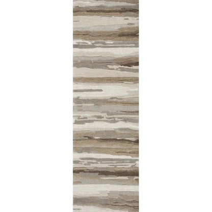 Bogg Abstract Tan Large Area Rugs For Living Room - LOOMLAN - LOOMLAN - Area Rugs