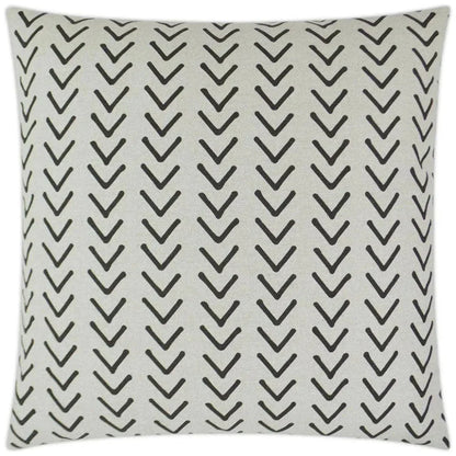 Boheme Flax Black Throw Pillow With Insert - LOOMLAN - D.V. Kap - Throw Pillows