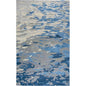 Boil Abstract Blue Large Area Rugs For Living Room - LOOMLAN - LOOMLAN - Area Rugs