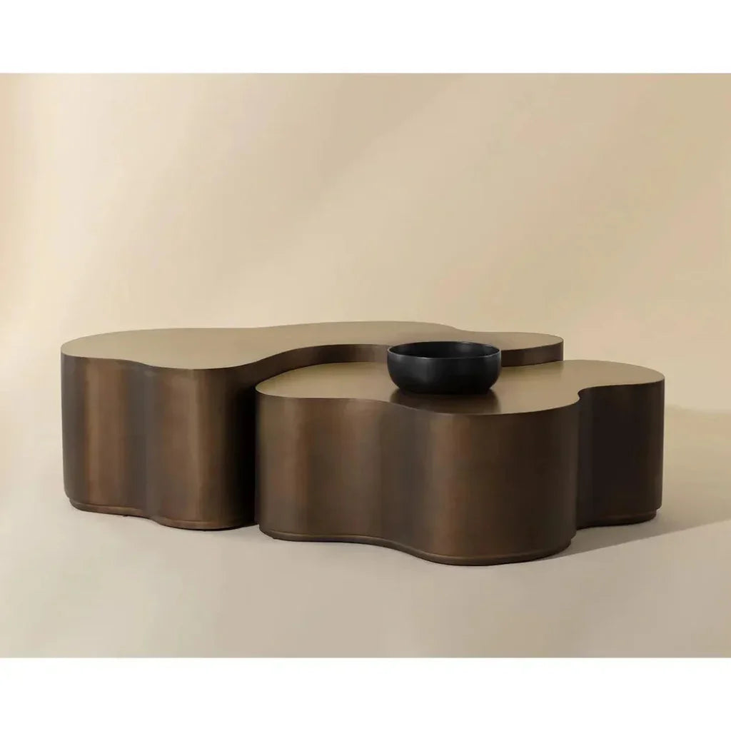 Boise Nesting Coffee Tables (set Of 2) - LOOMLAN - SUNPAN - Coffee Tables