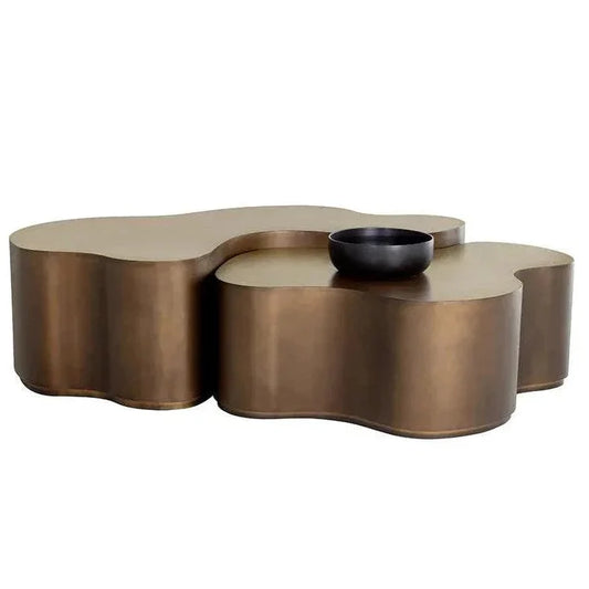 Boise Nesting Coffee Tables (set Of 2) - LOOMLAN - SUNPAN - Coffee Tables