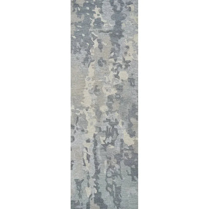 Boka Abstract Gray Large Area Rugs For Living Room - LOOMLAN - LOOMLAN - Area Rugs