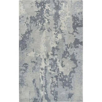 Boka Abstract Gray Large Area Rugs For Living Room - LOOMLAN - LOOMLAN - Area Rugs