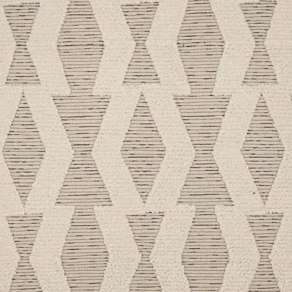 Bold Appeal Cream Geometric Large Throw Pillow Insert - LOOMLAN - D.V. Kap - Throw Pillows