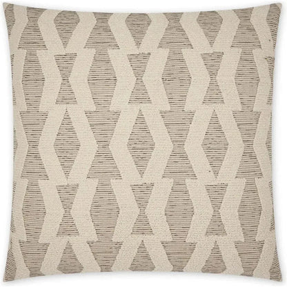 Bold Appeal Cream Geometric Large Throw Pillow Insert - LOOMLAN - D.V. Kap - Throw Pillows