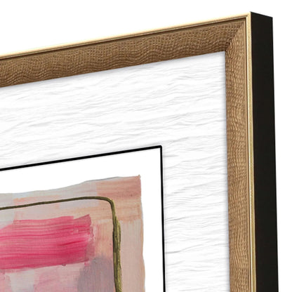 Bold Gesture Wood Framed Wall Art 4PC