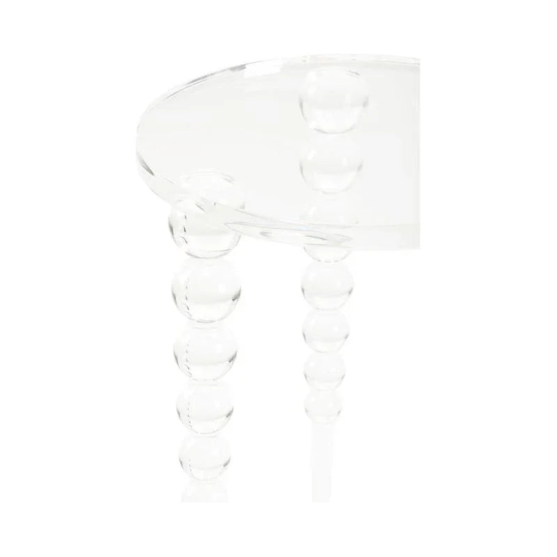 Bolla Acrylic Made Clear Side Table - LOOMLAN - Chelsea House - Side Tables