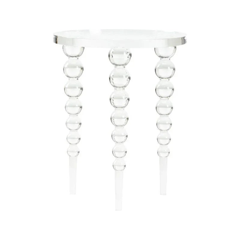 Bolla Acrylic Made Clear Side Table - LOOMLAN - Chelsea House - Side Tables