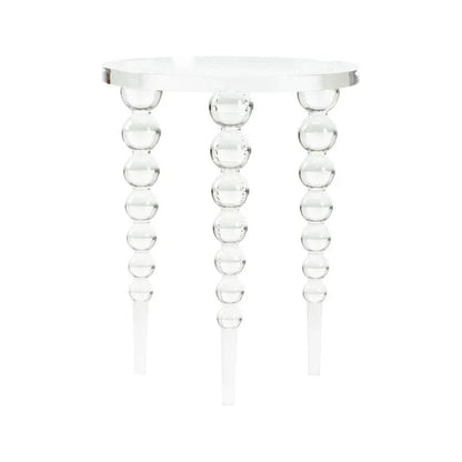 Bolla Acrylic Made Clear Side Table - LOOMLAN - Chelsea House - Side Tables