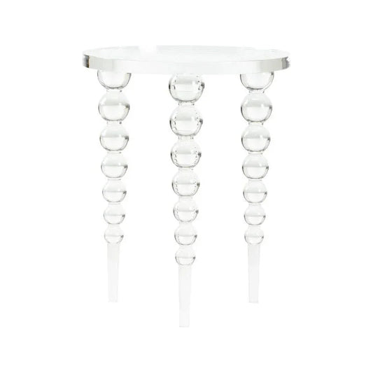 Bolla Acrylic Made Clear Side Table - LOOMLAN - Chelsea House - Side Tables