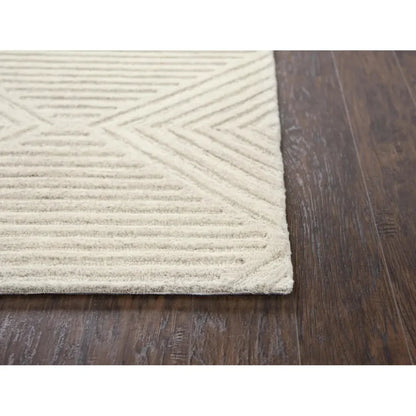 Bomb Diamond Light Beige Large Area Rugs - LOOMLAN - LOOMLAN - Area Rugs