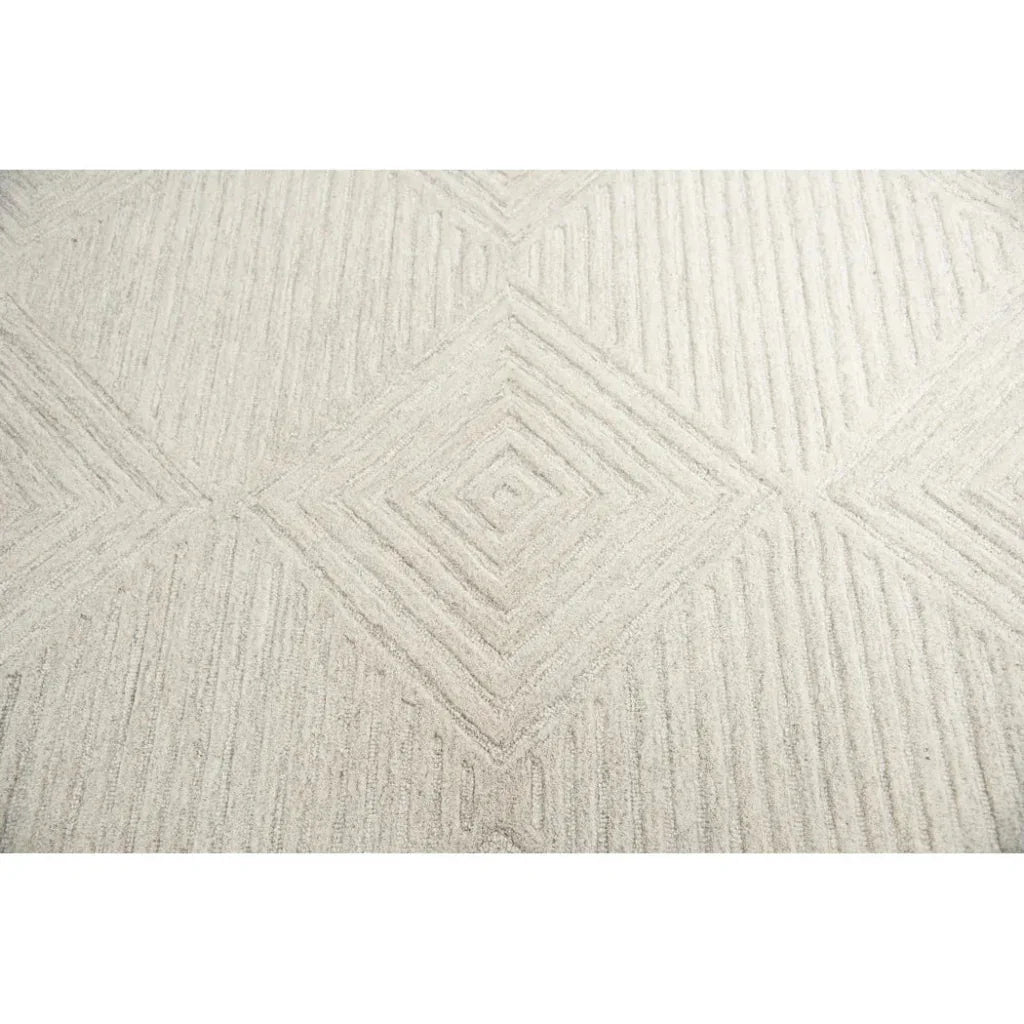 Bomb Diamond Light Beige Large Area Rugs - LOOMLAN - LOOMLAN - Area Rugs